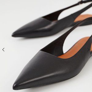 Vagabond Pointed Toe Slingback Flats